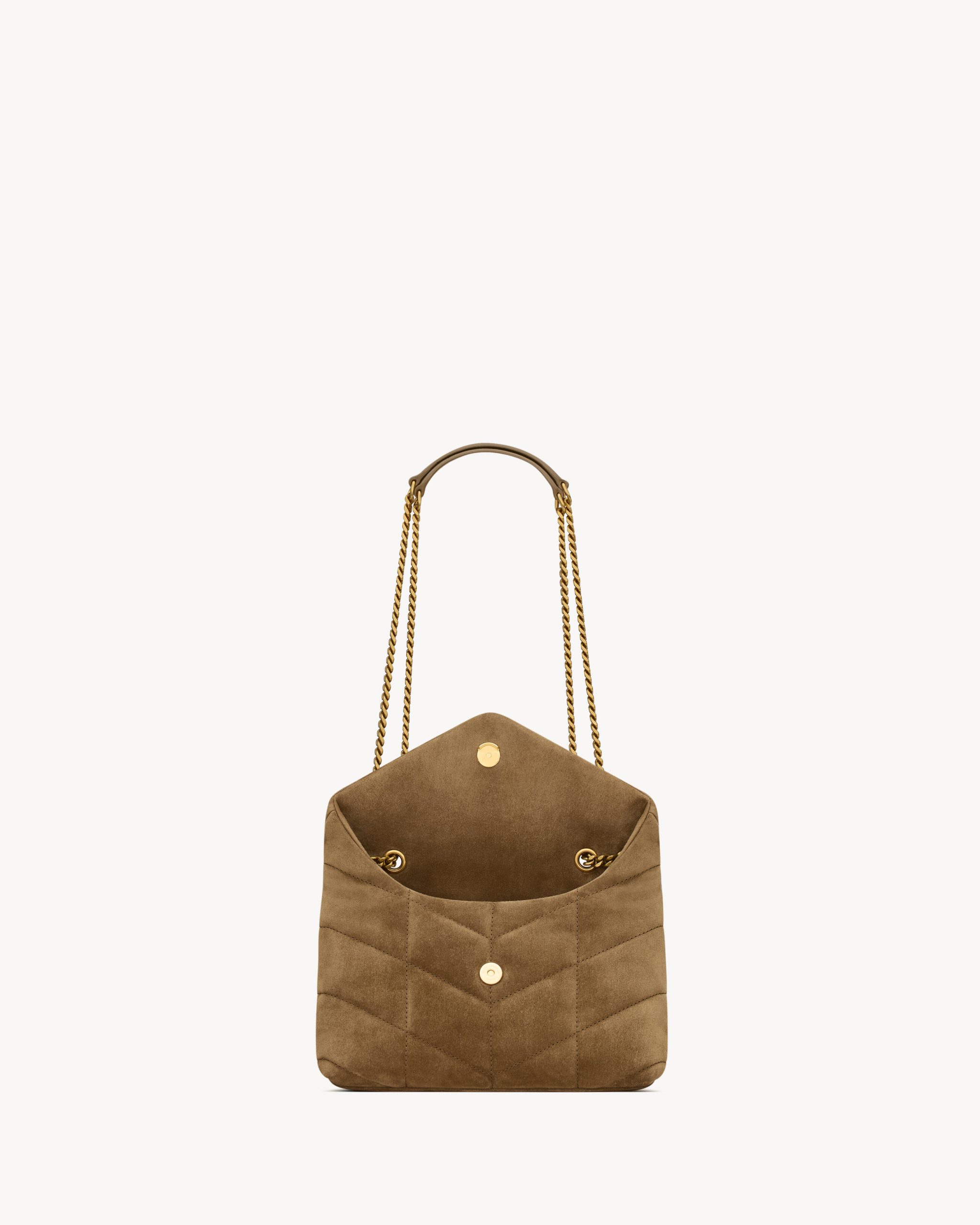 YSL Toy PUFFER in suede - Image 4
